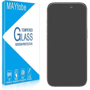 Maytobe [حزمة شاشة غير لامعة 2 حزمة لجهاز iPhone 16 Pro Max Glass ، مضاد للأصابع ، ناعمة مثل الحرير ، مضاد للخدش ، مضاد للانعكاس ، يسهل تثبيته in Kuwait