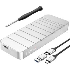 iDsonix 40Gbps M.2 NVMe PCIe SSD Enclosure Adapter[100% Aluminum], [PCIe 4.0] NVMe to USB 4.0 Compatible with Thunderbolt 3/4, NVMe Enclosure with UASP&Trim Support M-Key 2280 SSD