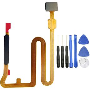 Ubrokeifixit Galaxy A14 5G A146U Power ON/Off Home Button,Fingerprint Sensor Flex Cable Replacement for Samsung Galaxy A14 5G A146U 6.6" 2023 (A146U-Black)