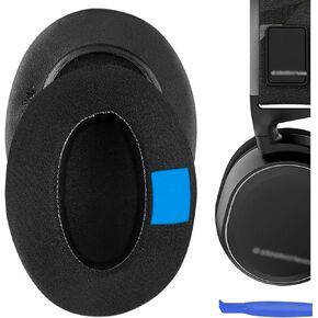 Geekria Sport Extra Congle Cooling Goling Gel Pads for Steelseries Arctis Prime Arctis Pro Arctis 9x Arctis 7 Arctis 5 Arctis 3 سماعات الرأس وسائد أذن سماعات الرأس ، سماعات الرأس ، أكواب الأذن (أسود) in Kuwait