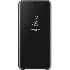 Samsung Galaxy S9+ S-View Flip Case with Kickstand, Black