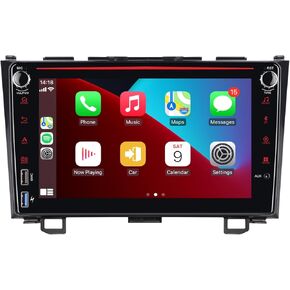Car Stereo for Honda CRV 2007-2011 Compatible with Car Radio MP5 Player Wireless Apple Carplay Android Auto with 8 inch Touch Screen/Bluetooth/Mirror Link/FM/AM/SWC Dual USB Input