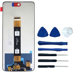 for TCL 50 XE Screen Replacement Kit for TCL 50 5G LCD Screen Display Touch Digitizer Assembly Replacement Black 6.56"