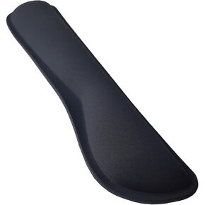 Carpal Tunnel Ergonomic Gaming Cool Portable Baguette Gel Wrist Rests for Computer Keyboard Black
