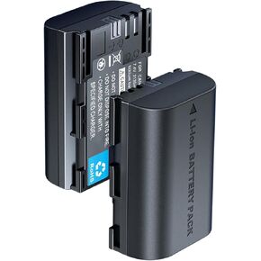 LP-E6NH 4132C002 Battery Replacement 2130mAh Compatible with Canon LP-E6NH Battery and R5 R6 R7 90D 60D 70D 80D 5D II 5D III 5D IV 5Ds SR 6D 6D II 7D 7D Mark II III IV Cameras
