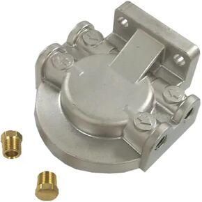 SIERRA INTERNATIONAL INC. Sierra 18-7777 Stainless Steel Fuel Water Separator Bracket, Universal Design with 1/4" Thread