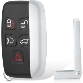 Replacement Smart Remote Car Key Fob for Jaguar Land Rover Range Rover 2011-2019 KOBJTF10A BJ32-15K601-AB 5E0U50707 CH22-15K601-AB 315MHz 49Chip 5Buttons