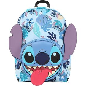 Disney Stitch 3D Character 17" Backpack