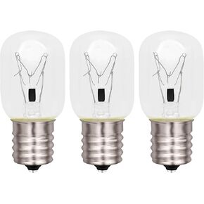 RDEXP Microwave Light Bulbs E17 40W 125V Replacement for Caloric AP4512653 Pack of 3