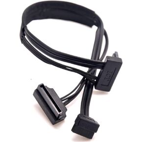SSD HDD Hard Drive Cable Adapter 593-1330 Replacement for iMac A1312 27" 2011 Hard Drive SATA Power Cable