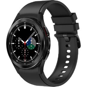 Bands for Galaxy Watch 6 Classic 47mm 43mm/Galaxy Watch 6 44mm 40mm Bands, 20mm Silicone No Gap Watch Bands for Galaxy Watch 5 40mm 44mm/Galaxy Watch 5 Pro 45mm Bands Men Women