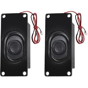 2pcs Speaker 3 Watt 8 Ohm Speaker 8ohm 3W Loundspeaker JST-PH2.0 Interface Micro Speaker for Small Electronic Projects Advertising Machines LCD TV Monitors