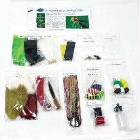 Creative Angler Bass and Panfish Fly Tying Materials. All of Your Essential Materials are Included.