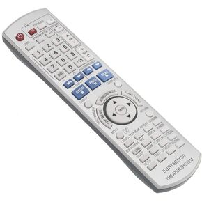 EUR7662Y30 Replacement Remote Control fit for Panasonic DVD Receiver Home Theater Stereo System SA-HT740 SA-HT743 SA-HT940 SA-HT744 SA-HT740P SC-HT740 SC-HT940 SC-HT743 SC-HT744 SAHT743 SAHT940