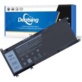 Dentsing 33YDH Laptop Battery Compatible with Dell Inspiron 17 7000 7773 7778 7779 7786 15 7577 G3 3579 3779 G5 5587 G7 7588 Latitude 13 3380 14 3490 15 3590 3580 PVHT1 P30E 81PF3 081PF3 451-BCDM 56Wh