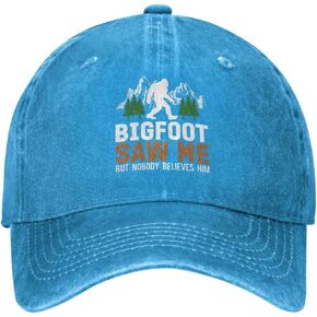 Bigfoot Saw Me Hats for Women Fashionable Bigfoot Saw Me But Nobody Believes Him Fashion Hat