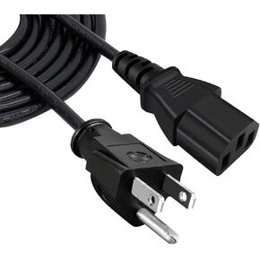 3 Prong Power Cord Replacement for Elite Gourmet EC140 EC922 Coffee Percolator AC IEC C13 Power Cable