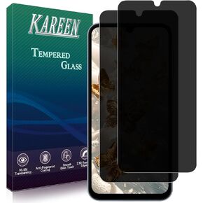 KAREEN [2 Pack] Privacy Screen Protector for Samsung Galaxy A15 5G / 4G Anti Spy Private Tempered Glass, Anti-Scratch, Bubble Free