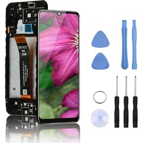 Yodoit for Samsung Galaxy A13 5G Screen Replacement SM-A136U, SM-A136U1, SM-A136W, SM-S136DL Digitizer LCD Display Assembly 6.5" Touch Screen Glass Replacement (with Frame)