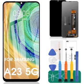 لشاشة Samsung Galaxy A23 5G شاشة لـ Galaxy A23 5G LCD Display لـ Samsung SM-A236U Digitizer Touch Screen Assembly REPLICAL