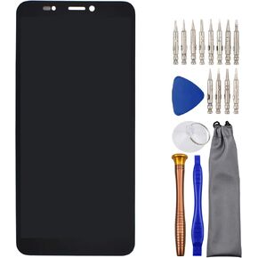 Sunways LCD Digitizer Screen Repair Touch and Display Function Replacement for Nokia C2 Black