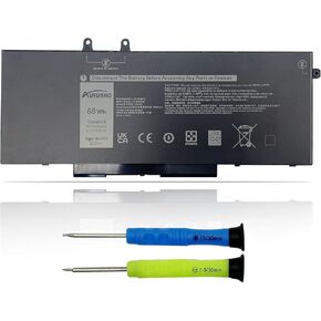 3HWPP 68Wh Battery Replacement for Dell Latitude 5511 5411 5510 5501 5401 5410 Inspiron 17 7506 7500 2-in-1 Black Edition Series Precision 3551 3541 Series 10X1J 1VY7F T6DC2 YPVX3 JG75F 15.2V