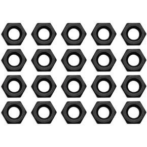 EKWB EK-Loop Nut Set, M4, Black, 20 Pack