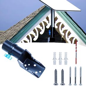 Qivine Starlink Roof Mount Gen 3, Height Adjustable Starlink Mounts for Wall Mount, Heavy Duty Short Mounting Brackets for Starlink Internet Kit Satellite