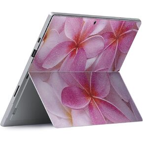 MightySkins Glossy Glitter Skin Compatible with Microsoft Surface Pro 8 - Flowers | Protective Durable High-Gloss Glitter Finish | Easy to Apply, Remove, and Change Styles | Made in The USA