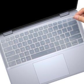 Keyboard Cover for 2024 New Dell Latitude 5455 7455 14 inch Laptop Keyboard Skin Protector-Clear