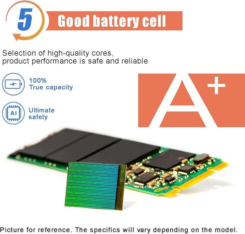 ASODI N7HT0 52Wh Laptop Battery Compatible with Dell Latitude 15 9510 9520 Latitude 9520 2-in-1 Series N7HTO TVKGH V5K68 08NFC7 089GNG HYMNG 0HYMNG N2NLL 0PKW00 7.6V 6500mAh in Saudi Arabia