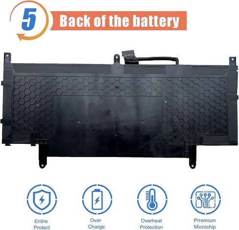 ASODI N7HT0 52Wh Laptop Battery Compatible with Dell Latitude 15 9510 9520 Latitude 9520 2-in-1 Series N7HTO TVKGH V5K68 08NFC7 089GNG HYMNG 0HYMNG N2NLL 0PKW00 7.6V 6500mAh in Saudi Arabia
