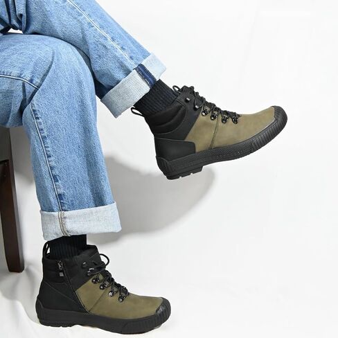 Men's Hiking Boots Outdoor Trekking Backpacking Mountaineering Shoes Work Boots for Men in Saudi Arabia
