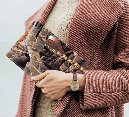 Case for Samsung Galaxy Tab S9 11 Inch 2023 (SM-X710/X716B/X718U), Slim PU Leather Stand Cover with Auto Wake/Sleep for Galaxy Tab S9 2023, Duck Hunting Camouflage Shotgun Bullets Decoy in Kuwait