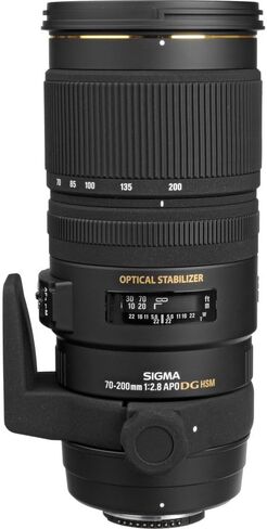 Sigma apo 70-200mm f/2.8 ex dg os hsm lens for Nikon F + Professional MC 3 قطعة مرشح ، 77 مم UV/cpl/f + bower 77mm digital hd circulizer filter + more in Kuwait