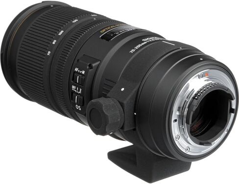 Sigma apo 70-200mm f/2.8 ex dg os hsm lens for Nikon F + Professional MC 3 قطعة مرشح ، 77 مم UV/cpl/f + bower 77mm digital hd circulizer filter + more in Kuwait