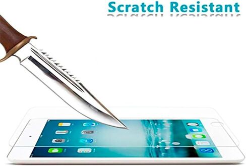 فيلم زجاجي مزخرف مناسب لـ Apple iPad Air 3 (10.5 بوصة) ، واقي شاشة 1 حزمة ، وصول عالي ، و 9 ساعات ، وتثبيت سهل in Kuwait