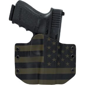 OD Green USA OWB Holster (Right-Hand, Kel-Tec PMR-30)