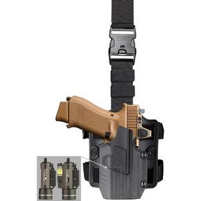 CYTAC Light Holster Compatible with Glock 19 with Streamlight TLR-2/TLR-1 HL, Right Hand