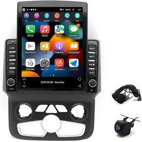 Android 13 [2GB+32GB] 9.7" Car Stereo Radio Compatible for Dodge RAM 1500-5500 2013-2018 Android Auto Screen Touch Screen Car Stereo w/Carplay Android Auto WiFi Bluetooth AHD Camera Microphone