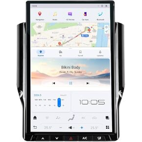 14.4 Inch Qualcomm Android Car Radio for Dodge RAM 1500 2019 2020 2021 2022 Trucks Stereo Upgrade Tesla Style Head Unit Multimedia IPS Touch Screen Android Auto Player GPS Navigation
