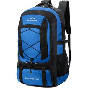 Hiking Backpack Waterproof Lightweight Durable 75L Large Capacity Travel Backpack Camping Backpack Great for hiking, camping, trips...