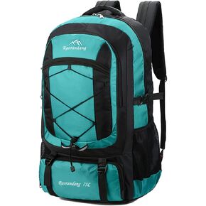 Hiking Backpack Waterproof Lightweight Durable 75L Large Capacity Travel Backpack Camping Backpack Great for hiking, camping, trips...