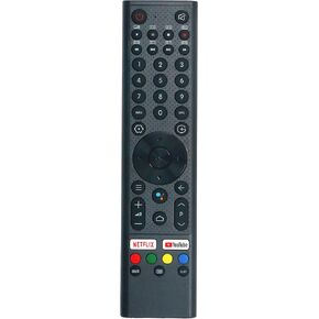 Replace Voice Remote Control fit for Sansui Smart TV ES43S1A ES55S1A SMX65E1UAD SMX50F3UAD SMX58F3UAD SMX55F3UAD