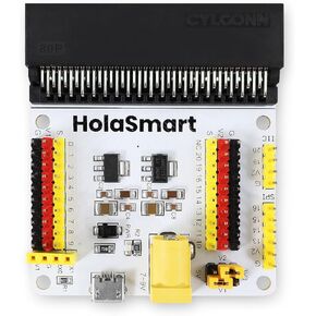 BBC Micro:bit Sensor Expansion Board Breakout Adapter Shield for BBC Micro bit Starter Kit Compatible with Microbit V2, V1 Controller Board(Without Microbit)