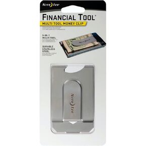 أداة Nite Ize Financial ، مقطع أموال متعدد الأدوات ، محفظة الحد الأدنى ، مقطع المال ، الأداة المتعددة ، وسرد حاملات بطاقة الائتمان ، الفولاذ المقاوم للصدأ in Kuwait