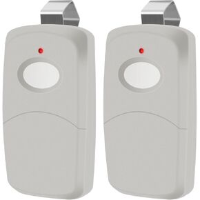 2 Replacement for Multicode Linear 3089 Garage Gate Door Opener Remote Transmitter,308911,MCS308911,10 dip Switch 300mhz,Grey