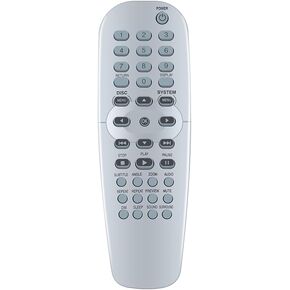 RC2K16 Replacement Infrared Remote Control Suit for Philips DVD Player DVD724/173,DVD615AT,DVD615AT98,DVD615AT99,DVD622/37,DVD623AT