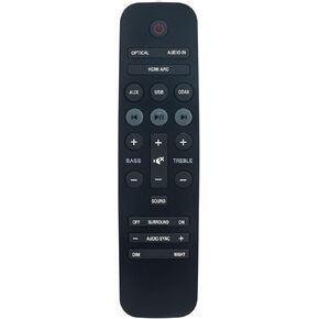 996580000772 Replacement Remote Control Applicable for Philips Sound Bar HTL2153B HTL2153B/F7 HTL2163B HTL2163B/F7