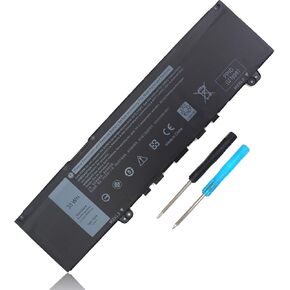 38Wh F62G0 Battery for Dell Inspiron 13 7000 7373 7386 2-in-1 7370 7380 5370 i7373 P83G P83G001 P87G P91G P87G001 Vostro 13 5370 Series 39DY5 F62GO 039DY5 0F62G0 RPJC3 0RPJC3 11.4V